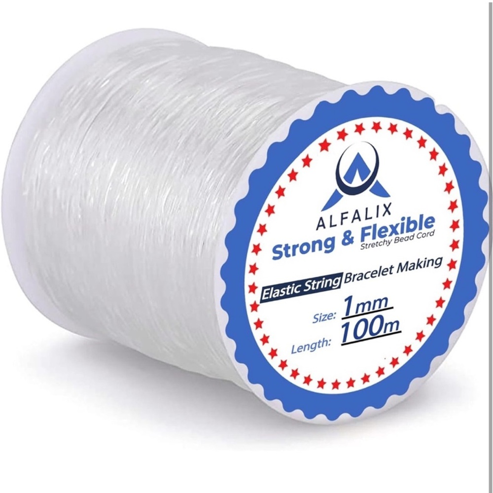 NWT Clear Elastic String for Bracelet Making